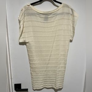 Sweater Mini Dress - Ivory